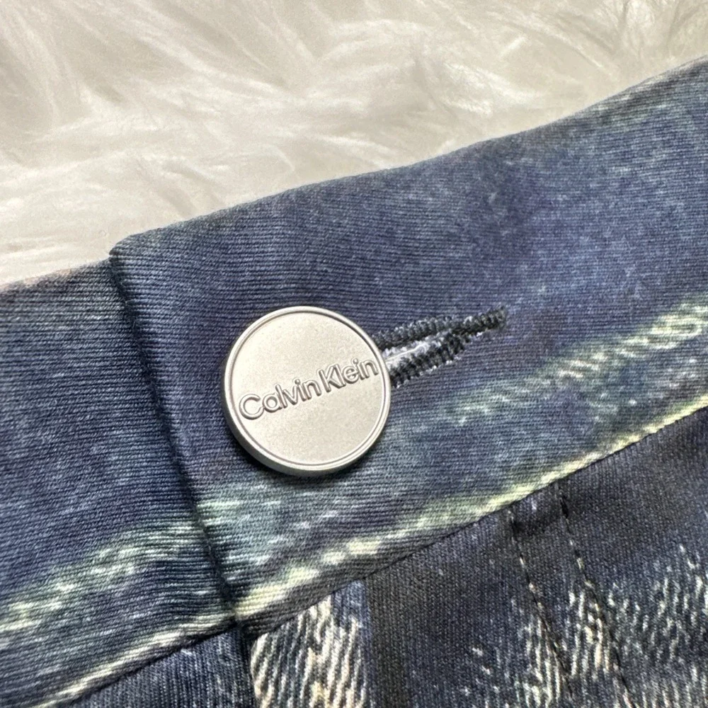 Rare!! Calvin Klein STUDIO Jeans Medium‎ M Made In Portugal 3D Printed New $549